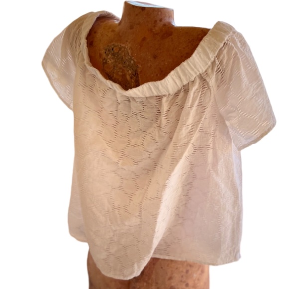 Womens Peasant Blouse Size L or 10P - Picture 4 of 5